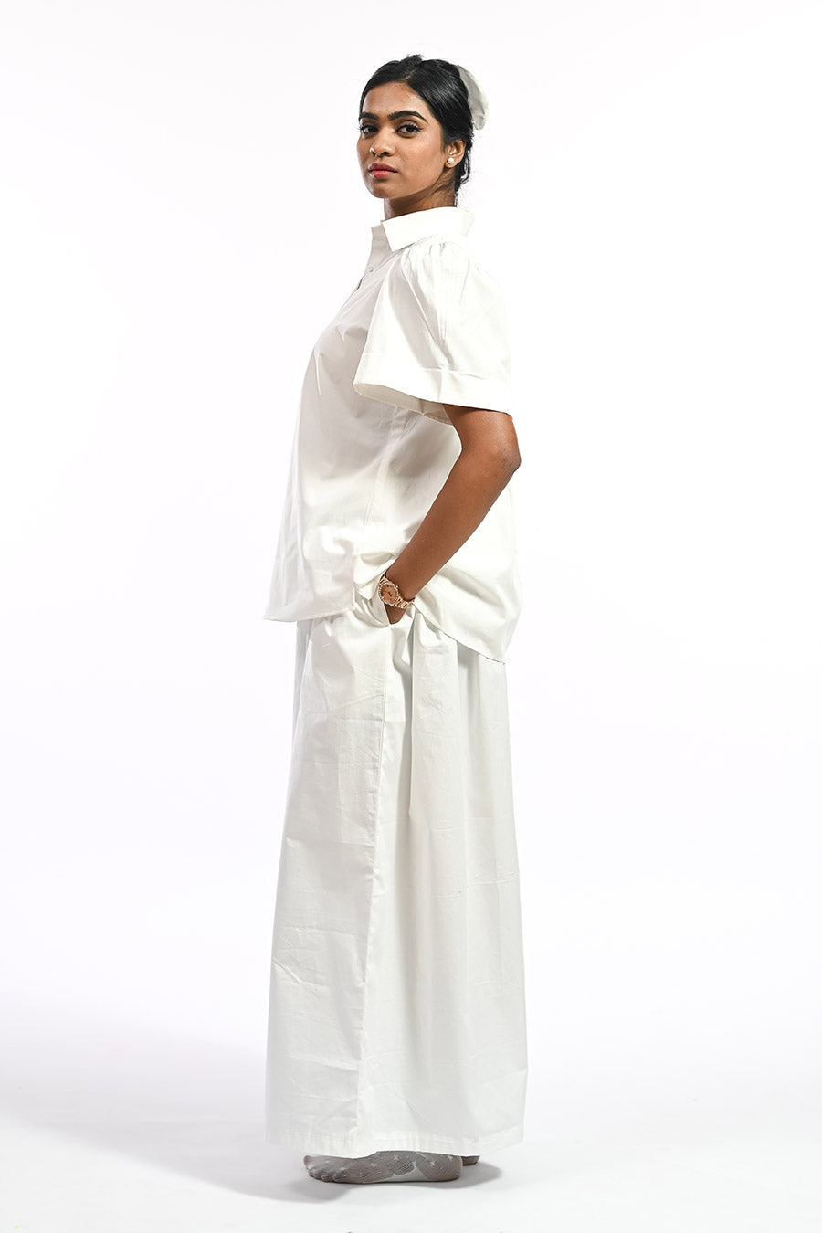 White Casa Branca Co-Ord Set