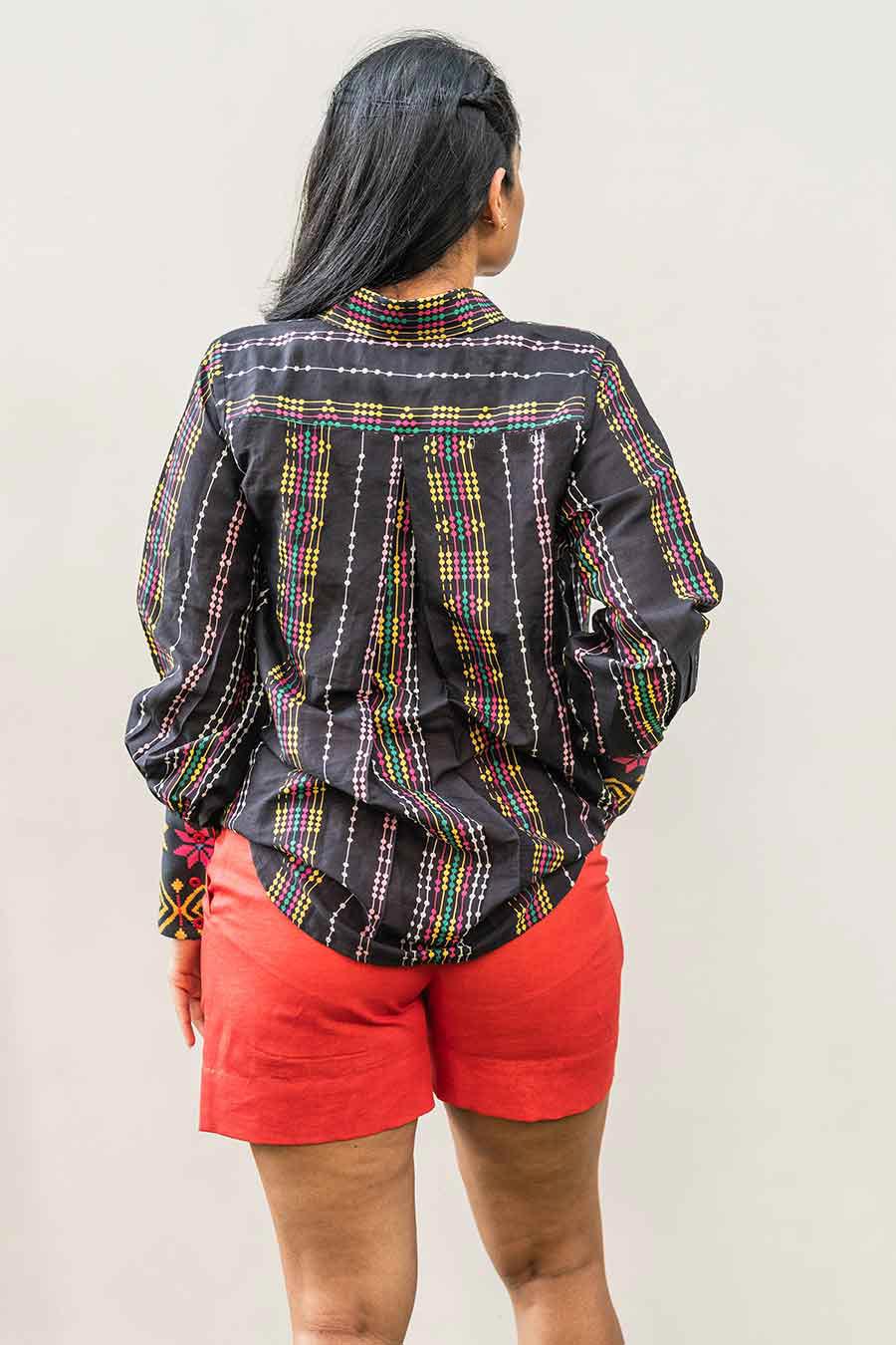 Black Printed Shirt
