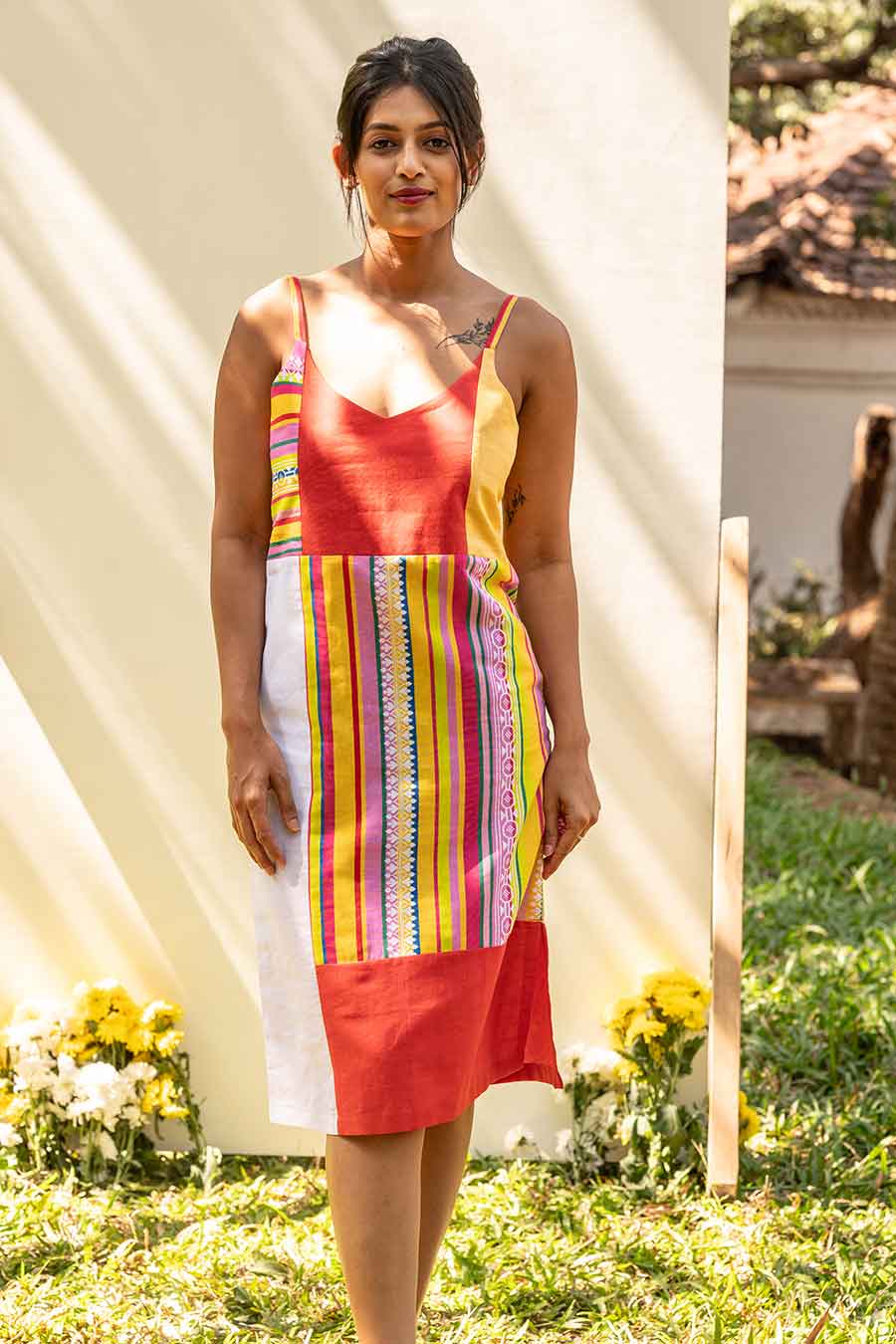 Multicolour Printed Dress