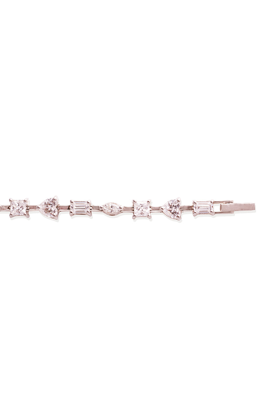 92.5 Sterling Silver Finis Tennis Bracelet
