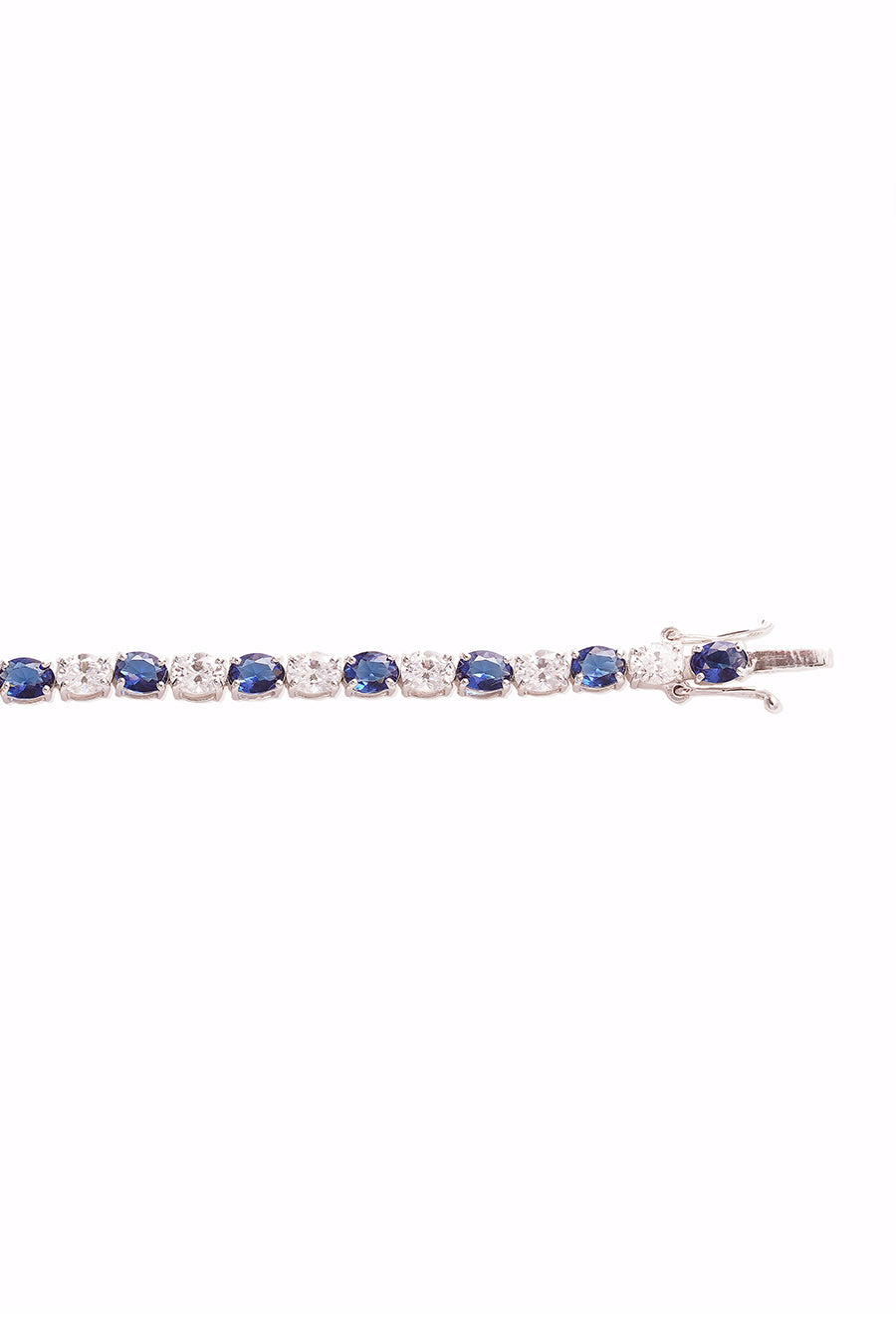 92.5 Sterling Silver Blue Alea Bracelet