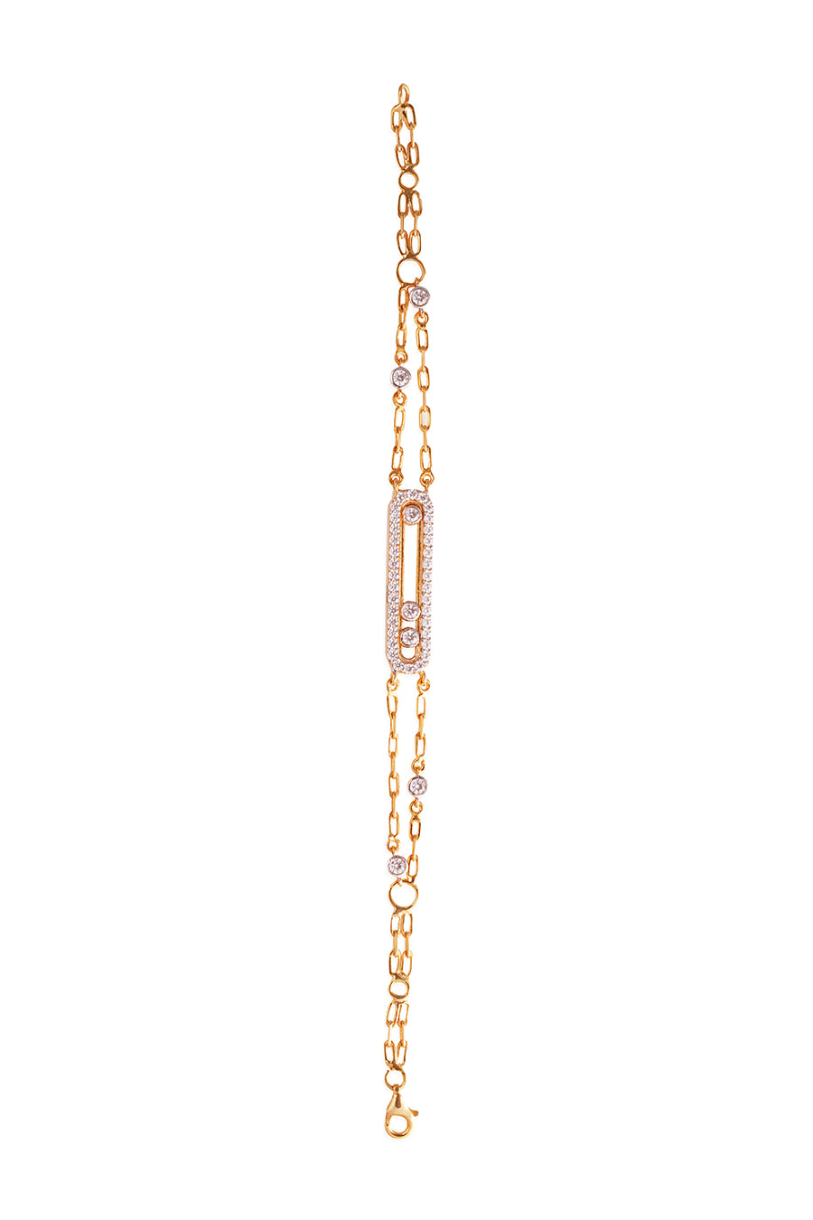 92.5 Sterling Silver Incanto Floating Bracelet