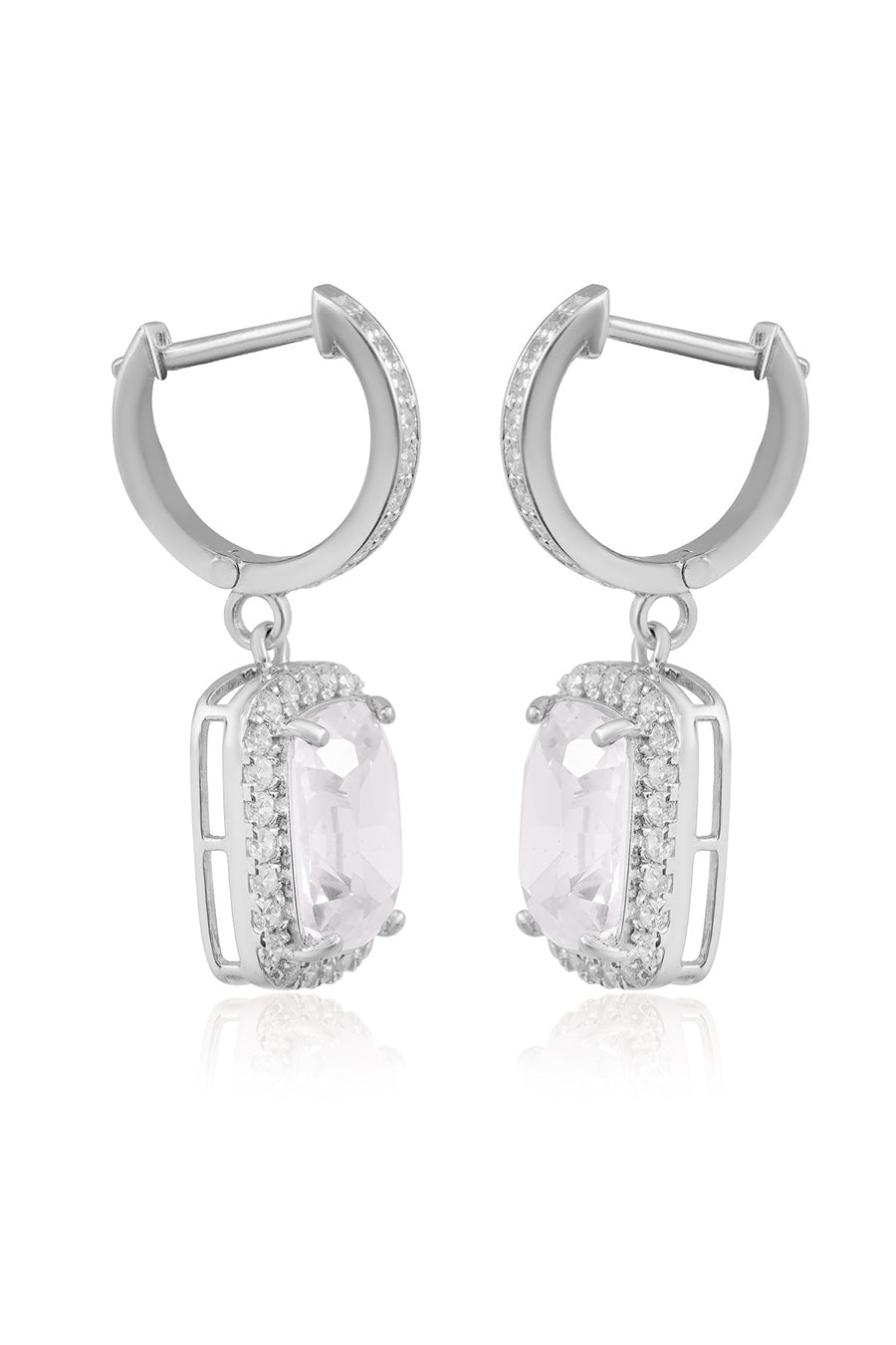 92.5 Sterling Silver Claro Earrings