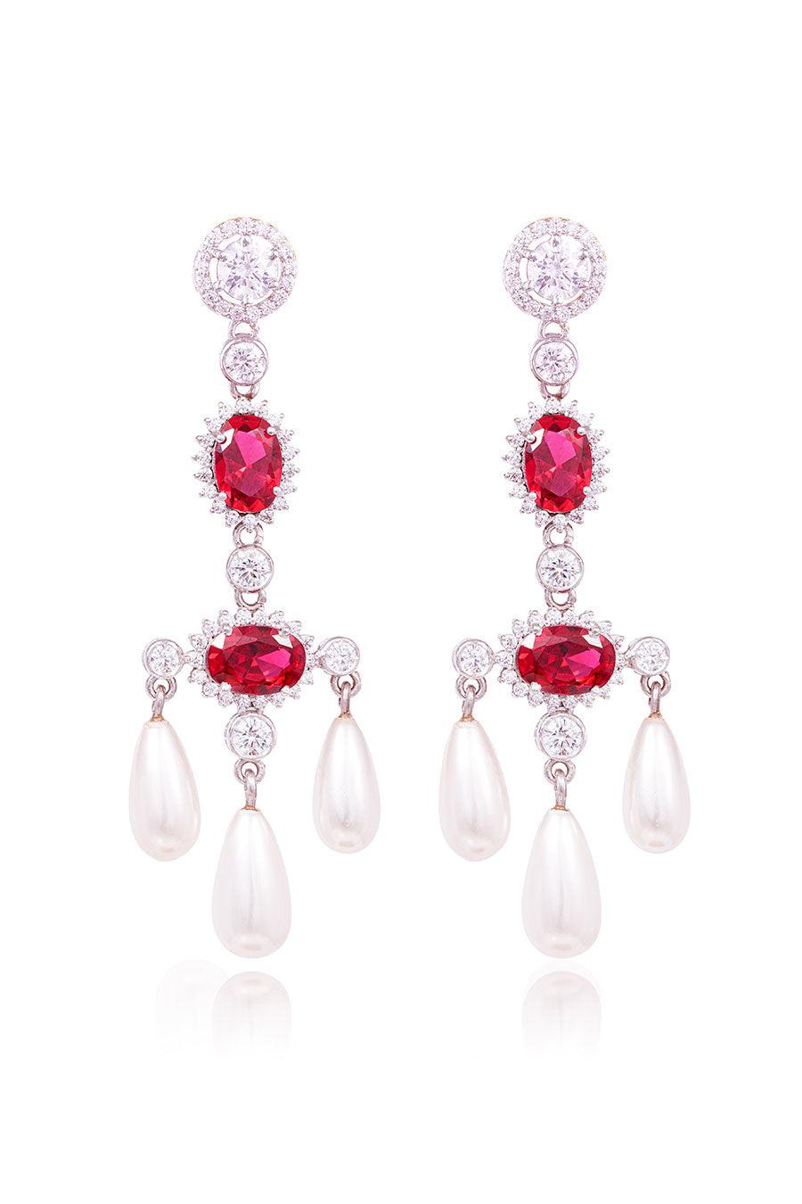 92.5 Sterling Silver Alma Earrings