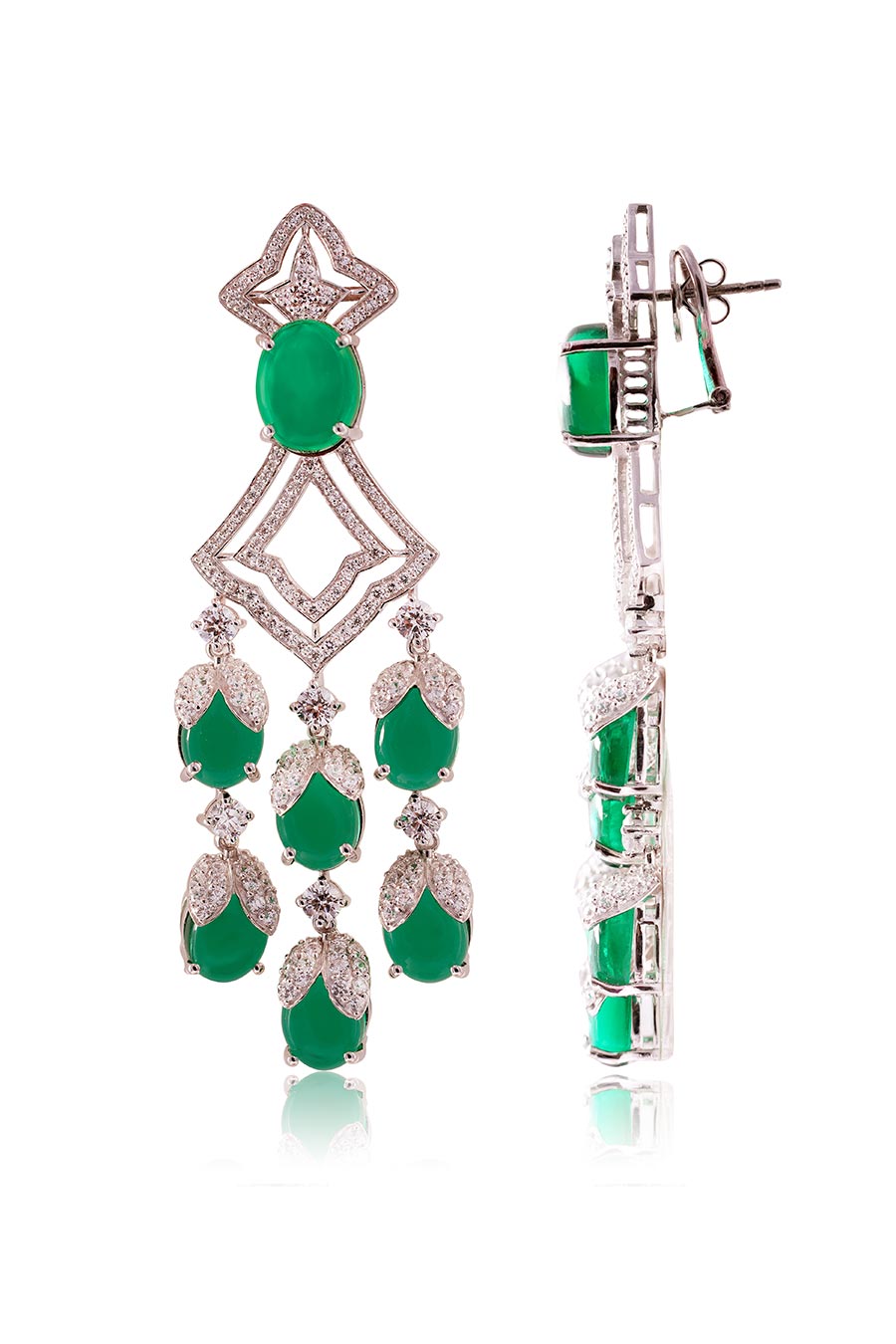 92.5 Sterling Silver Anika Earrings
