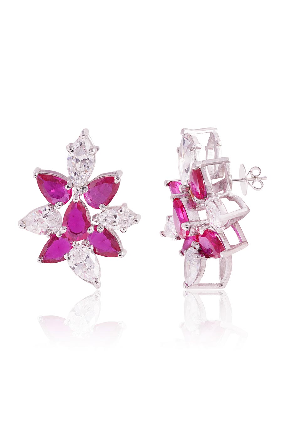 92.5 Sterling Silver Vine Whisper Earrings