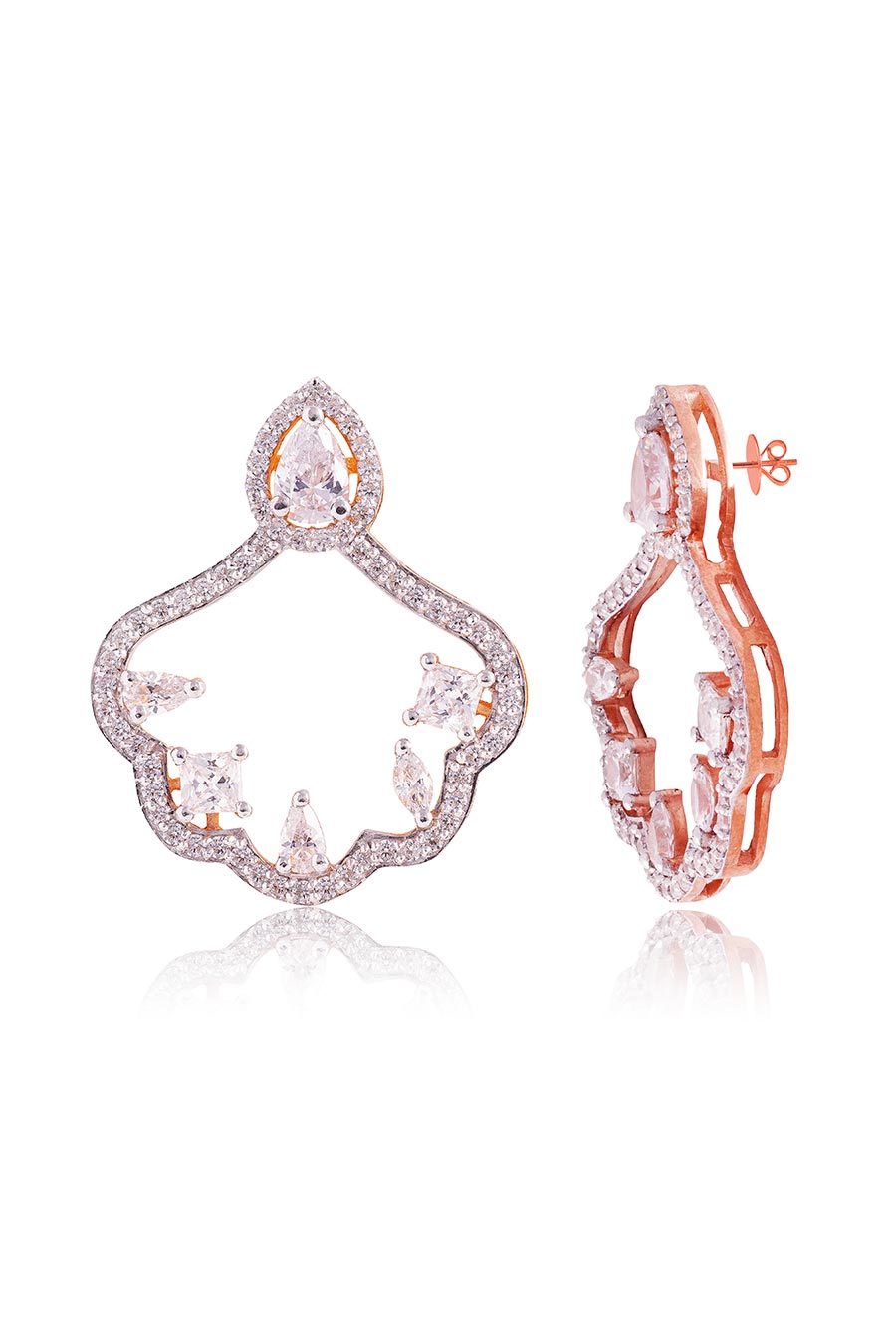92.5 Sterling Silver Keya Earrings