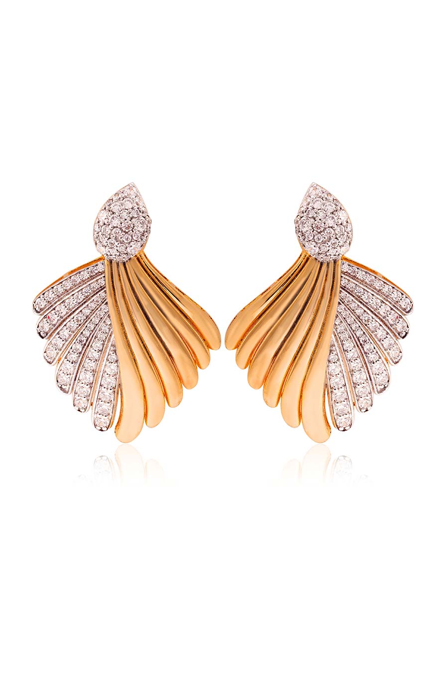 92.5 Sterling Silver Pluma Glitz Earrings