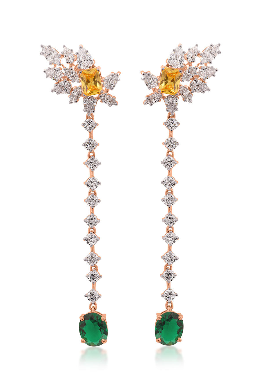 92.5 Sterling Silver Fête Dangler Earrings