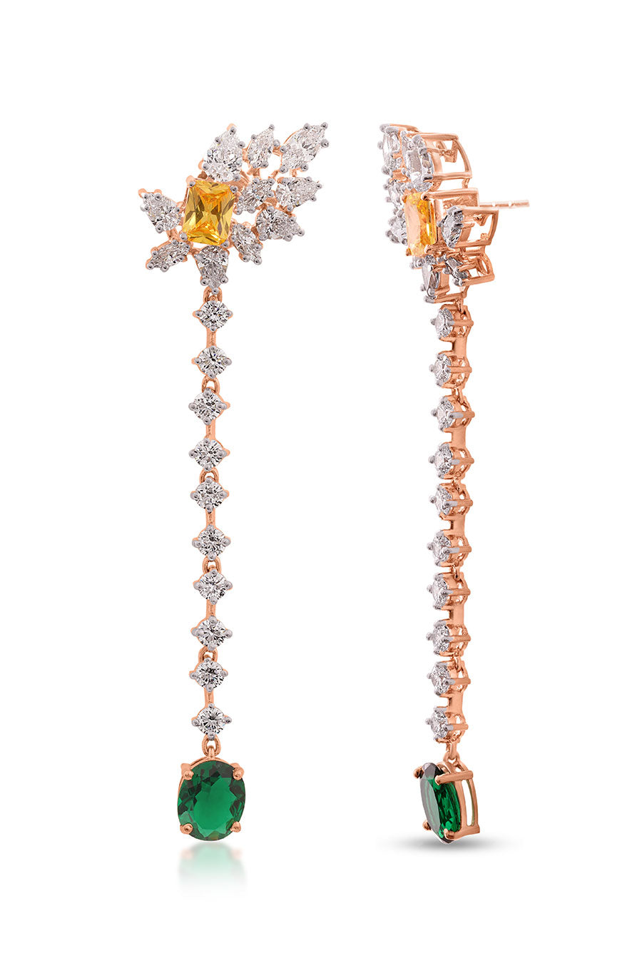 92.5 Sterling Silver Fête Dangler Earrings