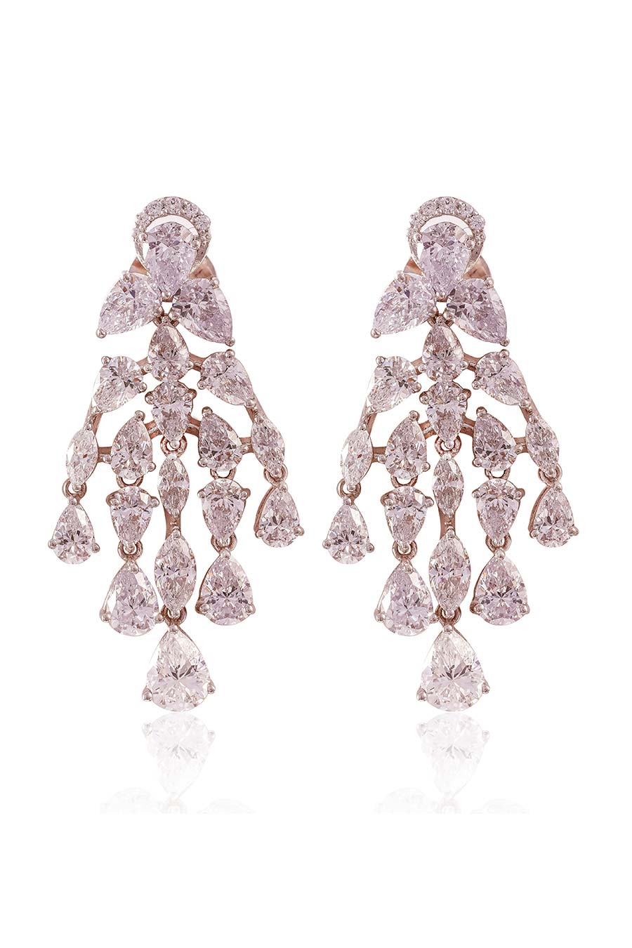 92.5 Sterling Silver Glitterati Regalia Earrings