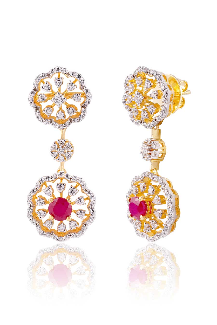 92.5 Sterling Silver Gulnaz Earrings