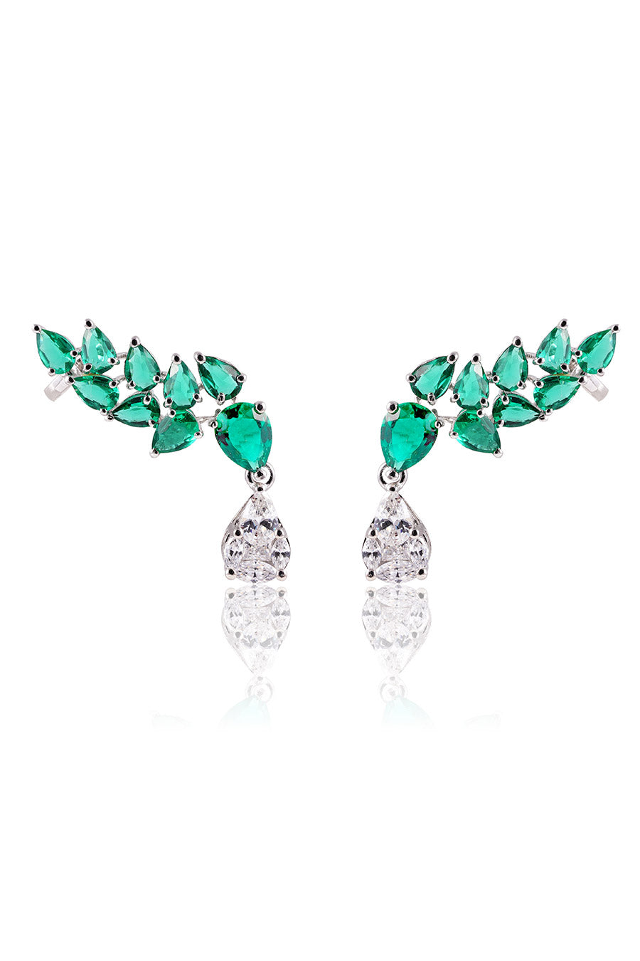 92.5 Sterling Silver Aranya Ear Cuffs