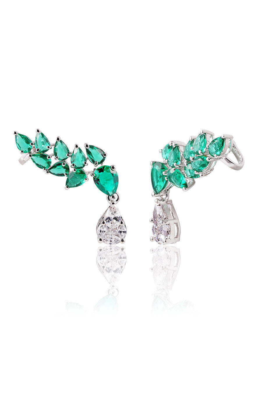 92.5 Sterling Silver Aranya Ear Cuffs