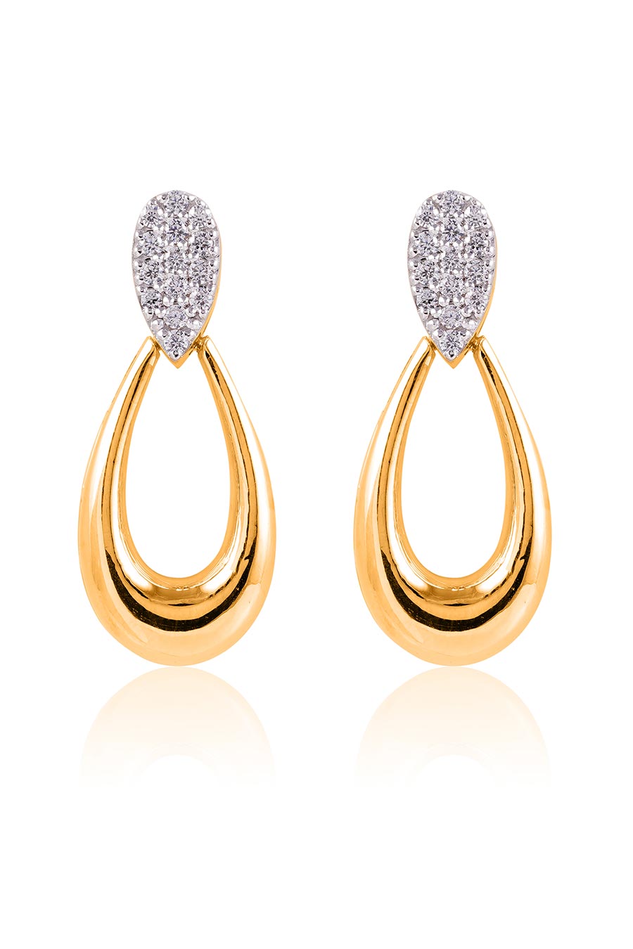 92.5 Sterling Silver Zorina Medium Dome Earrings