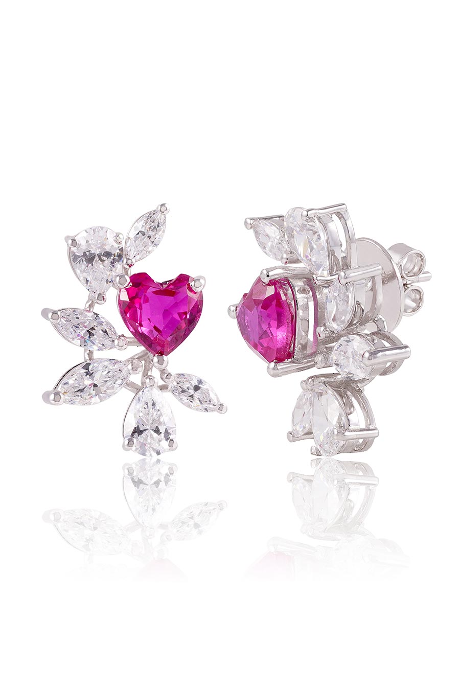 92.5 Sterling Silver Delisa Stud Earrings