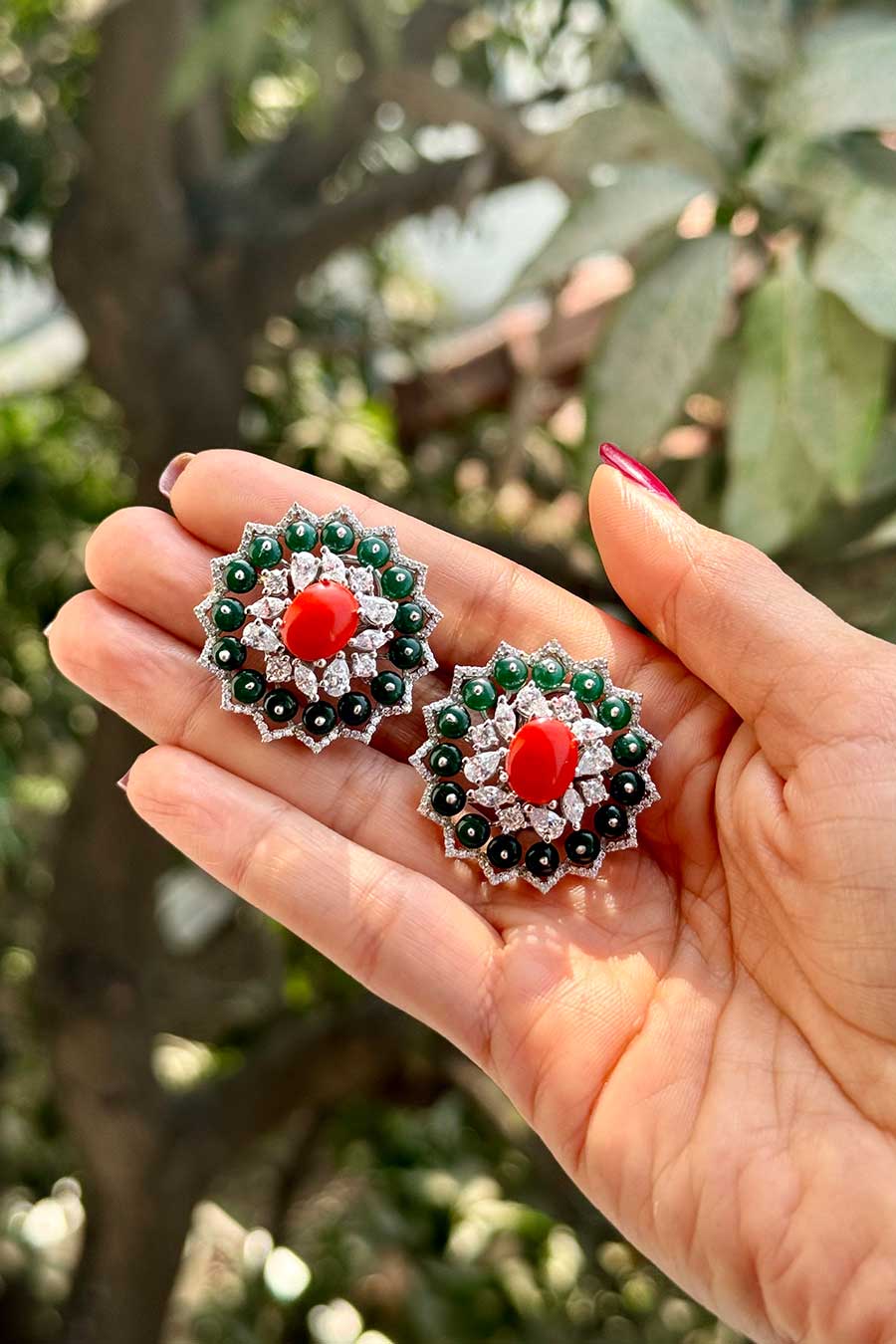 92.5 Sterling Silver Eden Rush Earrings