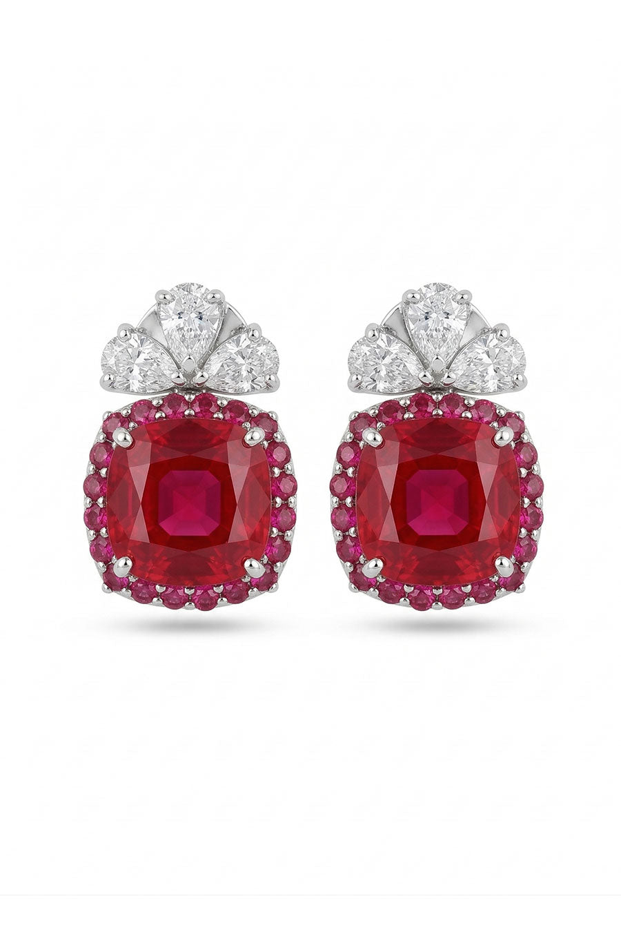 92.5 Sterling Silver Bloomlet Stud Earrings