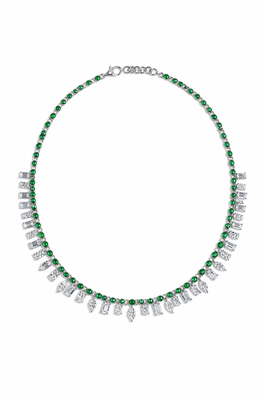 92.5 Sterling Silver Poise Necklace