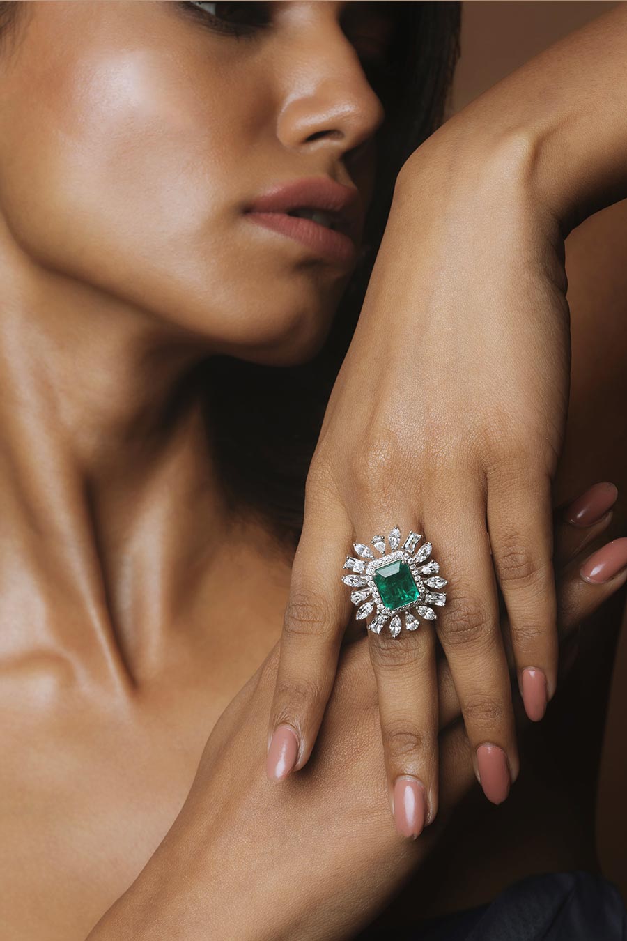 92.5 Sterling Silver Classé Cocktail Ring
