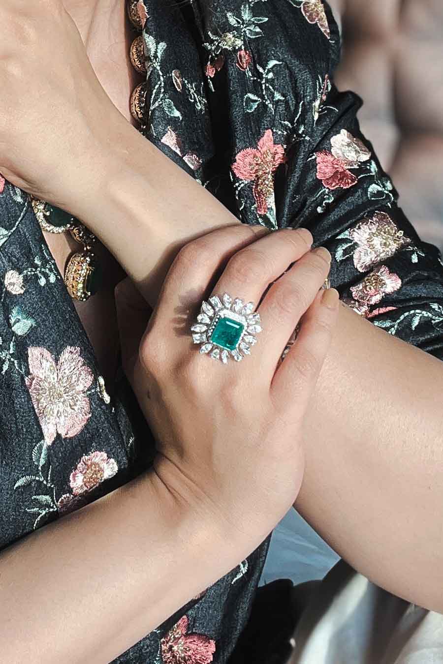 92.5 Sterling Silver Classé Cocktail Ring