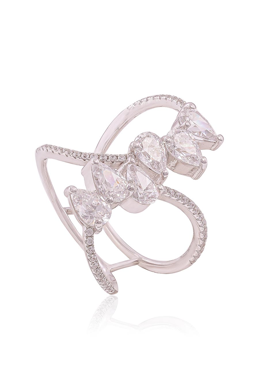 92.5 Sterling Silver Accendo Ring