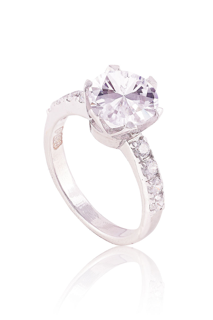 92.5 Sterling Silver Serena Shine Ring
