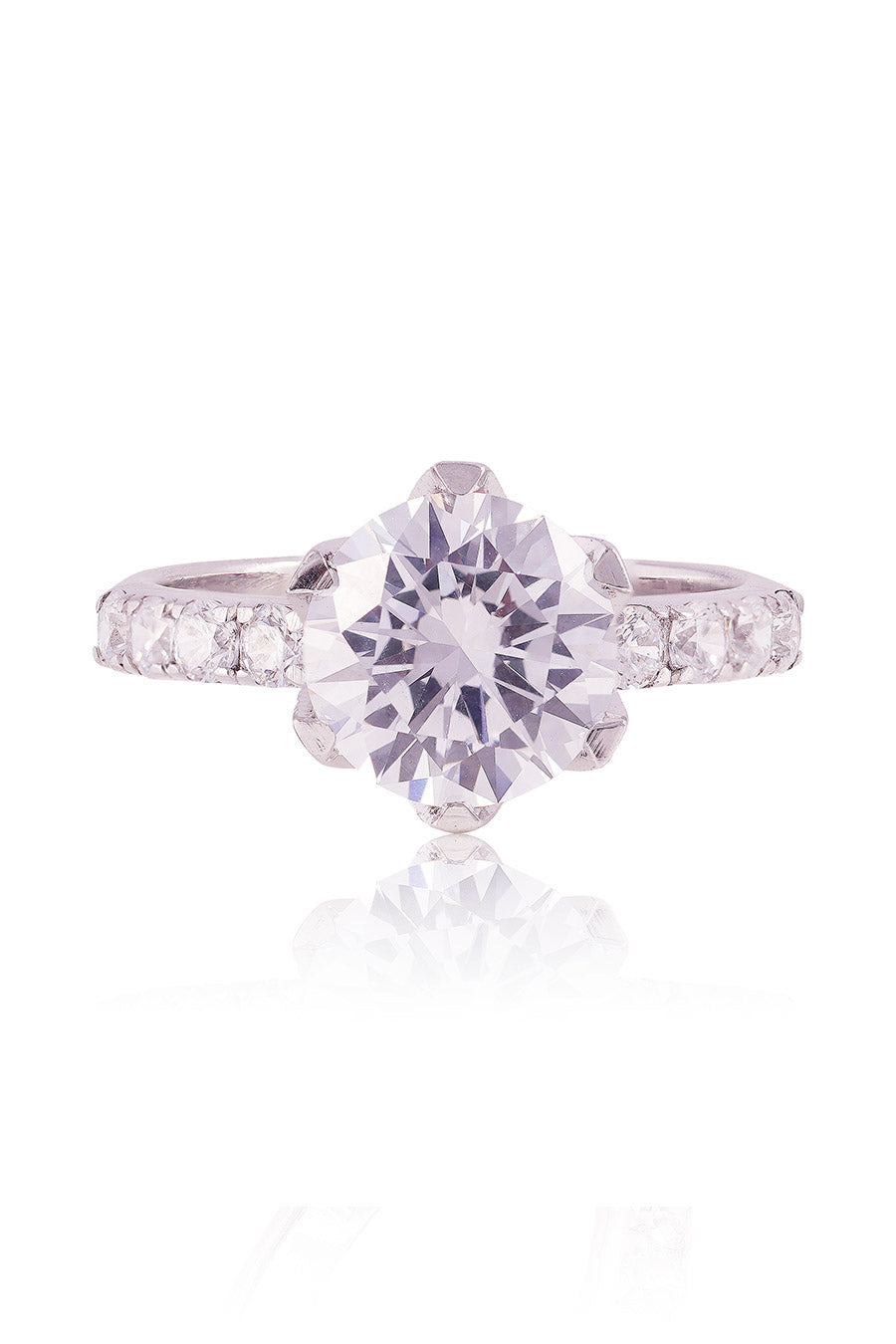 92.5 Sterling Silver Serena Shine Ring