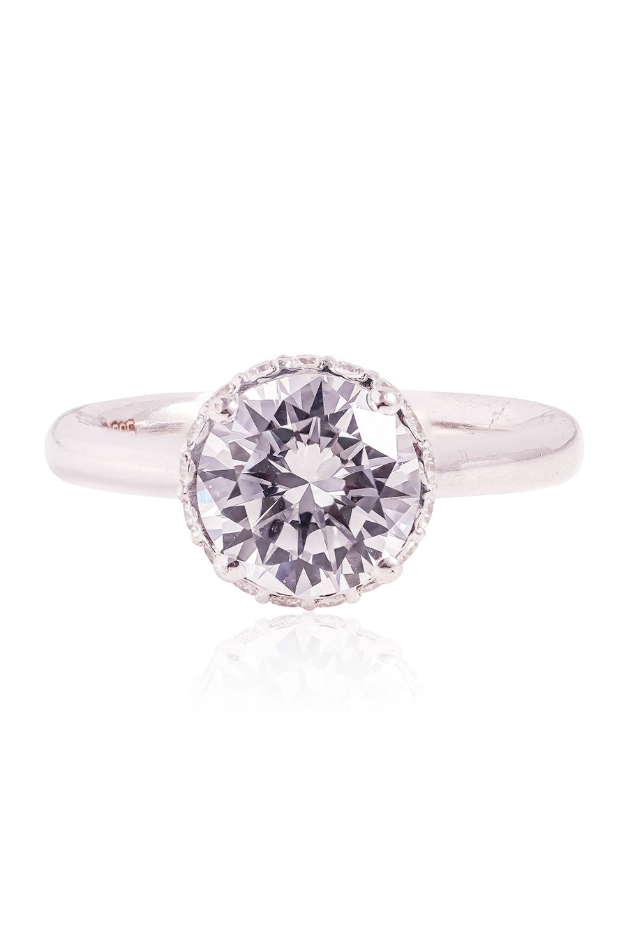 92.5 Sterling Silver Miraya Classic Ring