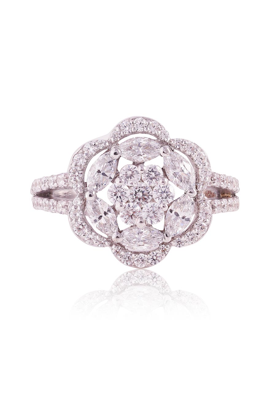 92.5 Sterling Silver Cloris Ring
