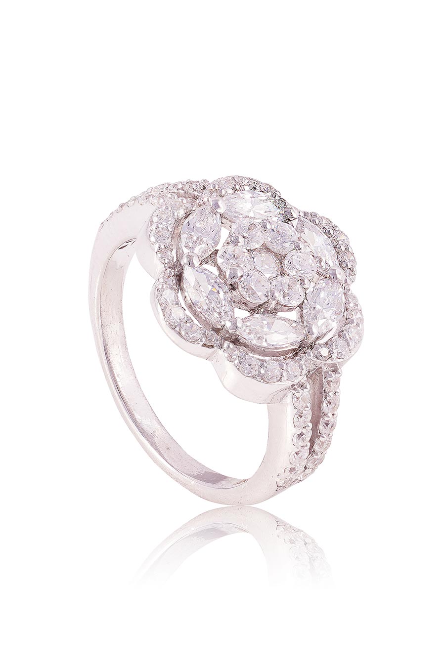 92.5 Sterling Silver Cloris Ring