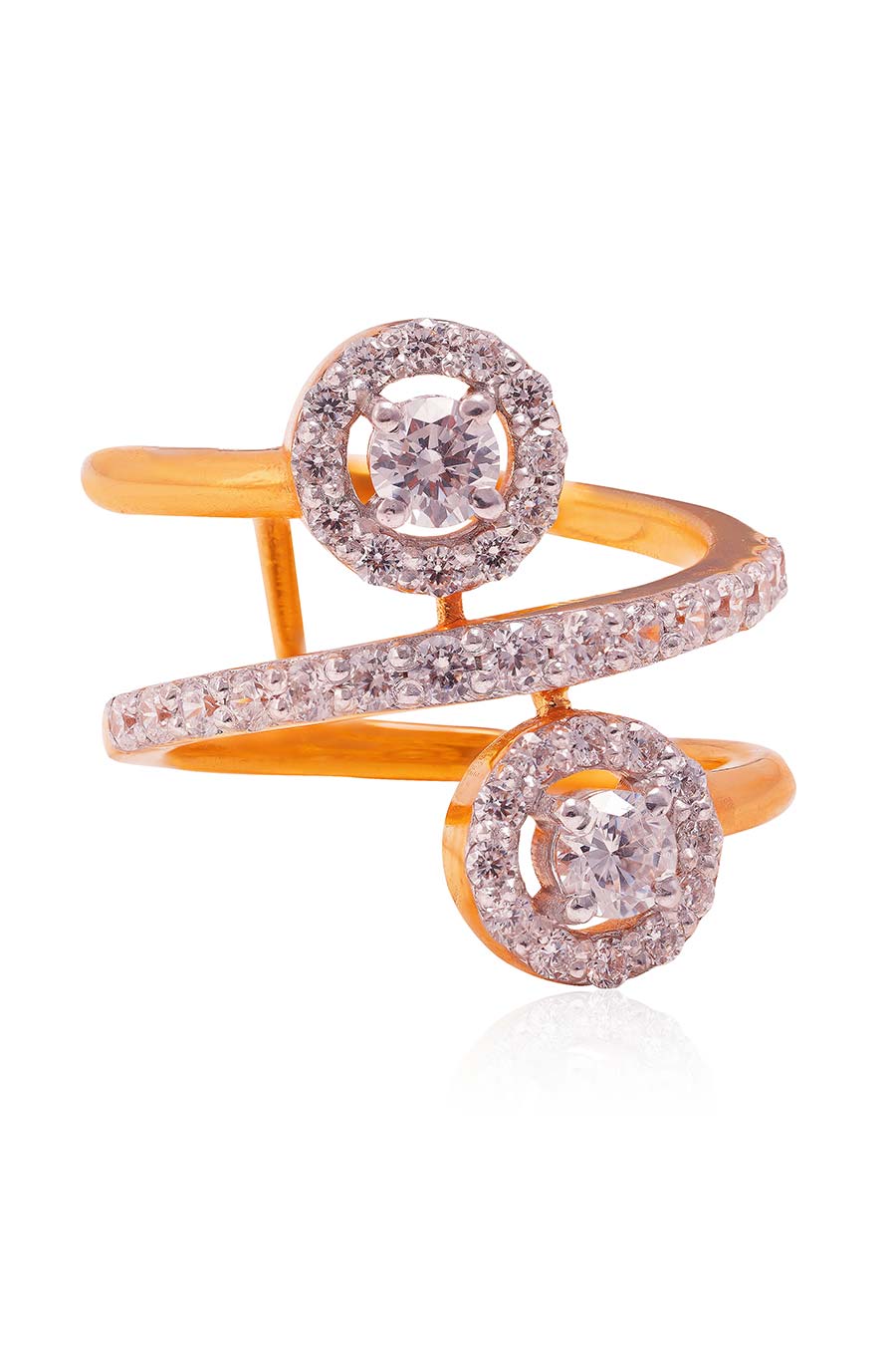 92.5 Sterling Silver Gleaming Halo Ring