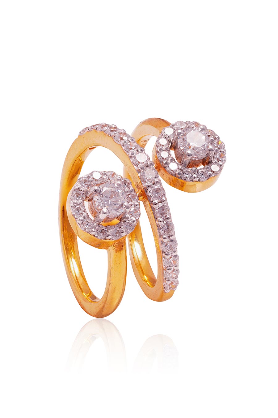 92.5 Sterling Silver Gleaming Halo Ring