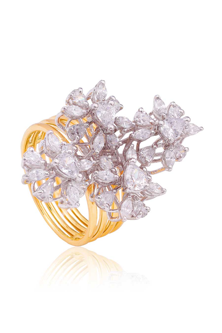 92.5 Sterling Silver Viva Splendore Ring