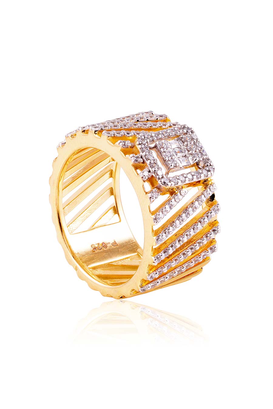 92.5 Sterling Silver Advenio Ring