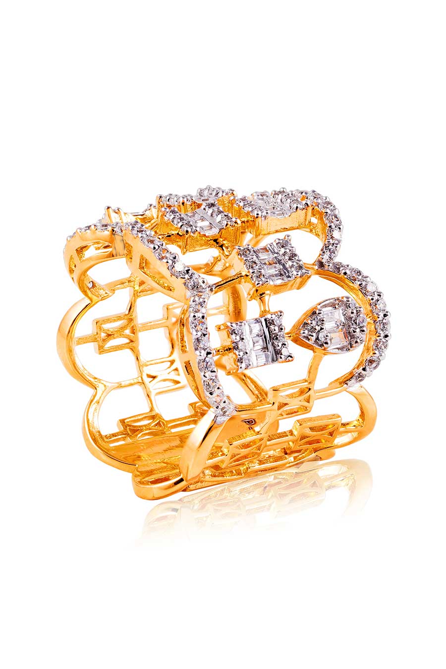 92.5 Sterling Silver Lumi Ring