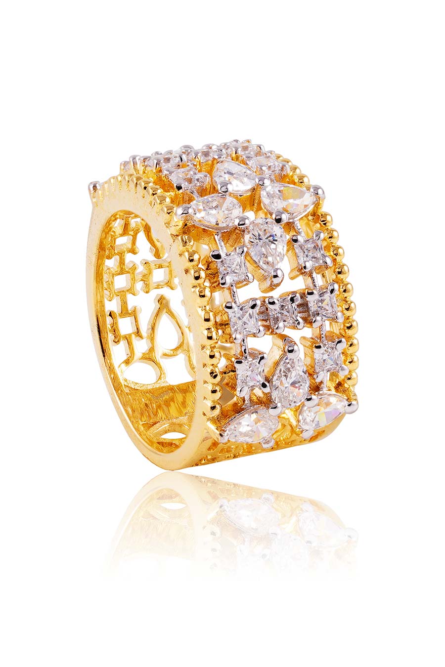 92.5 Sterling Silver Paragon Fleur Ring