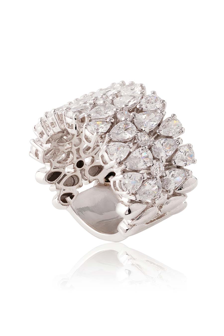 92.5 Sterling Silver Prestige Stratum Ring