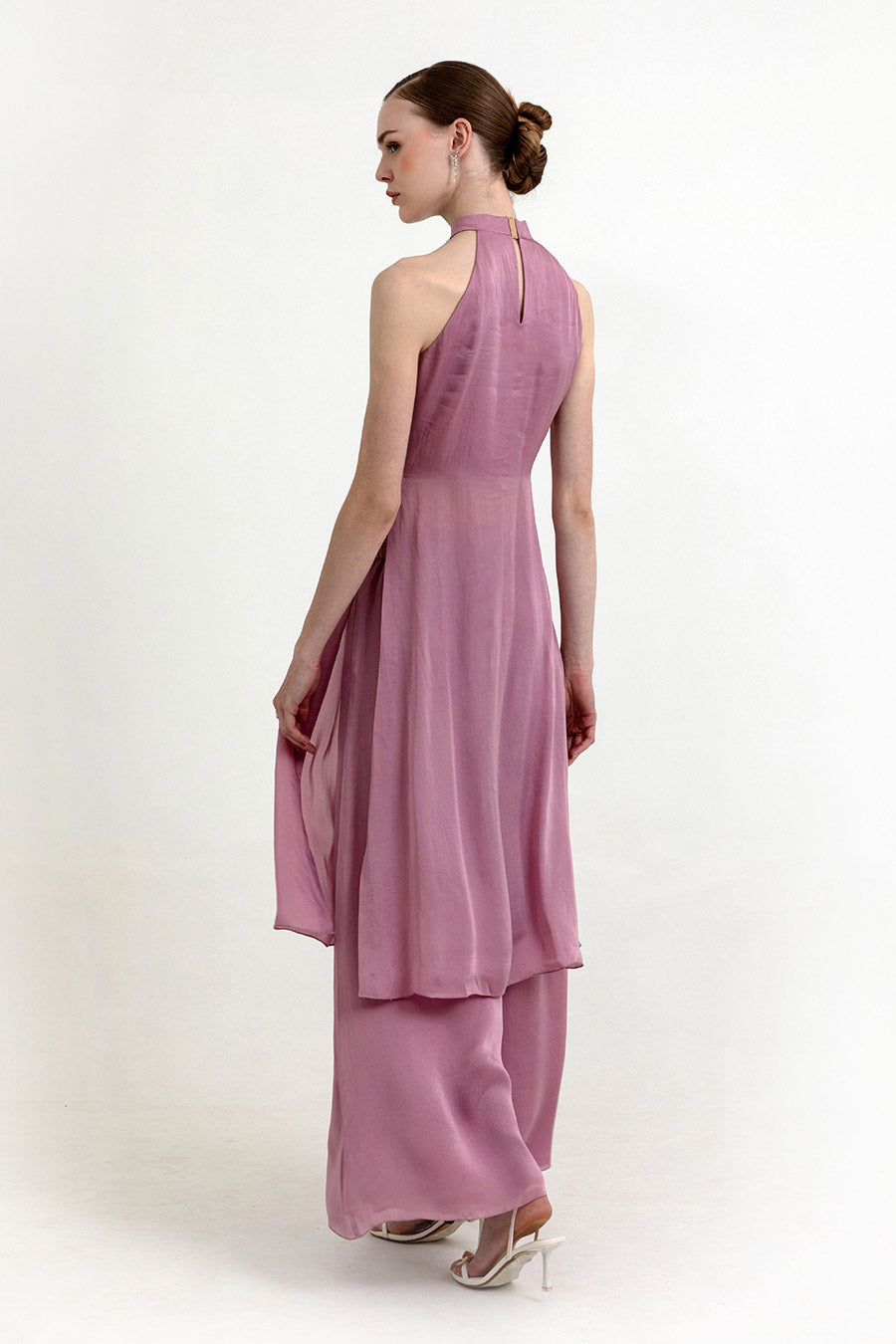 Evelyn Lilac Organza Co-Ord Set