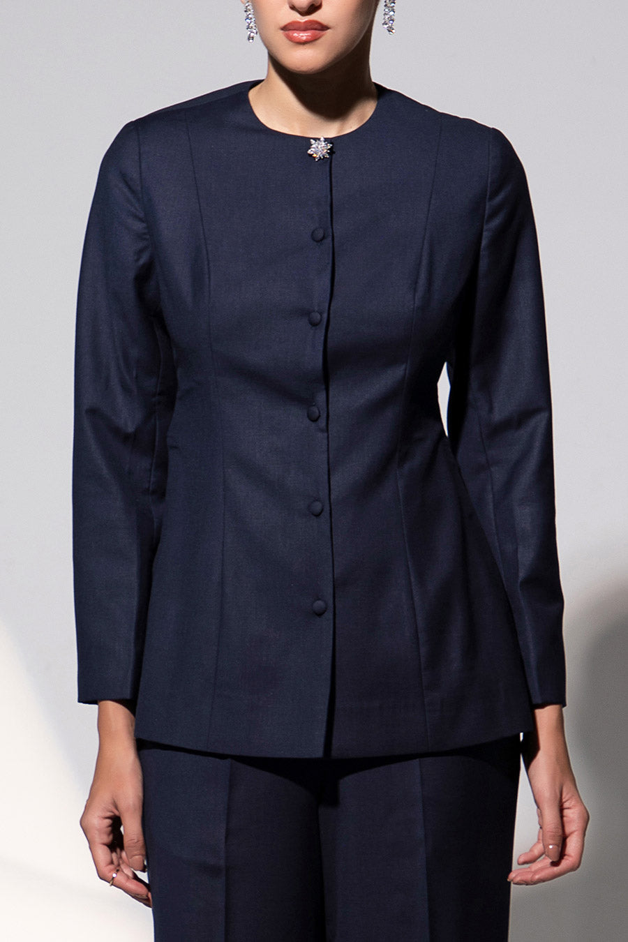 Seraphina Midnight Blue Co-Ord Set