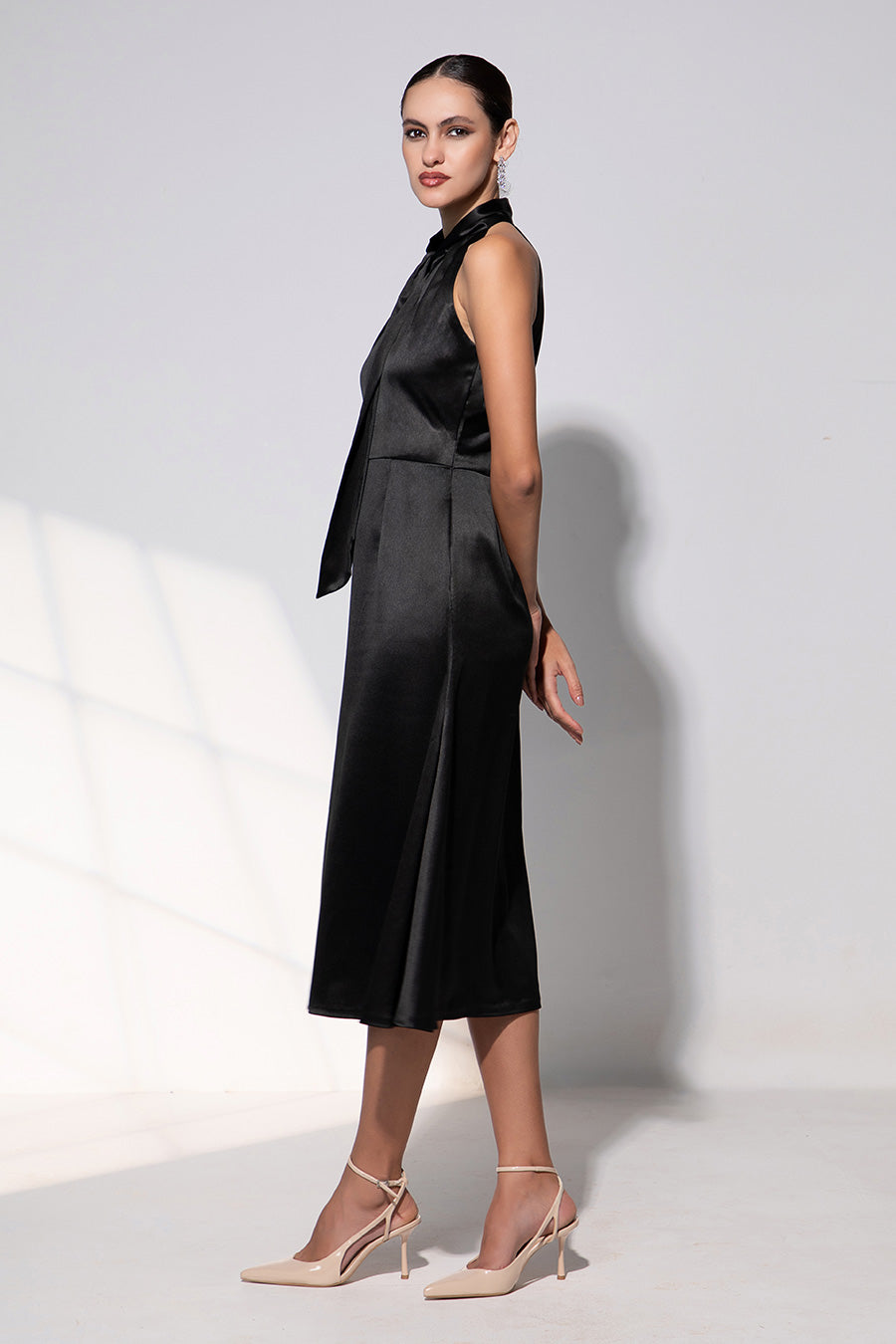 Valentina Black Cocktail Dress