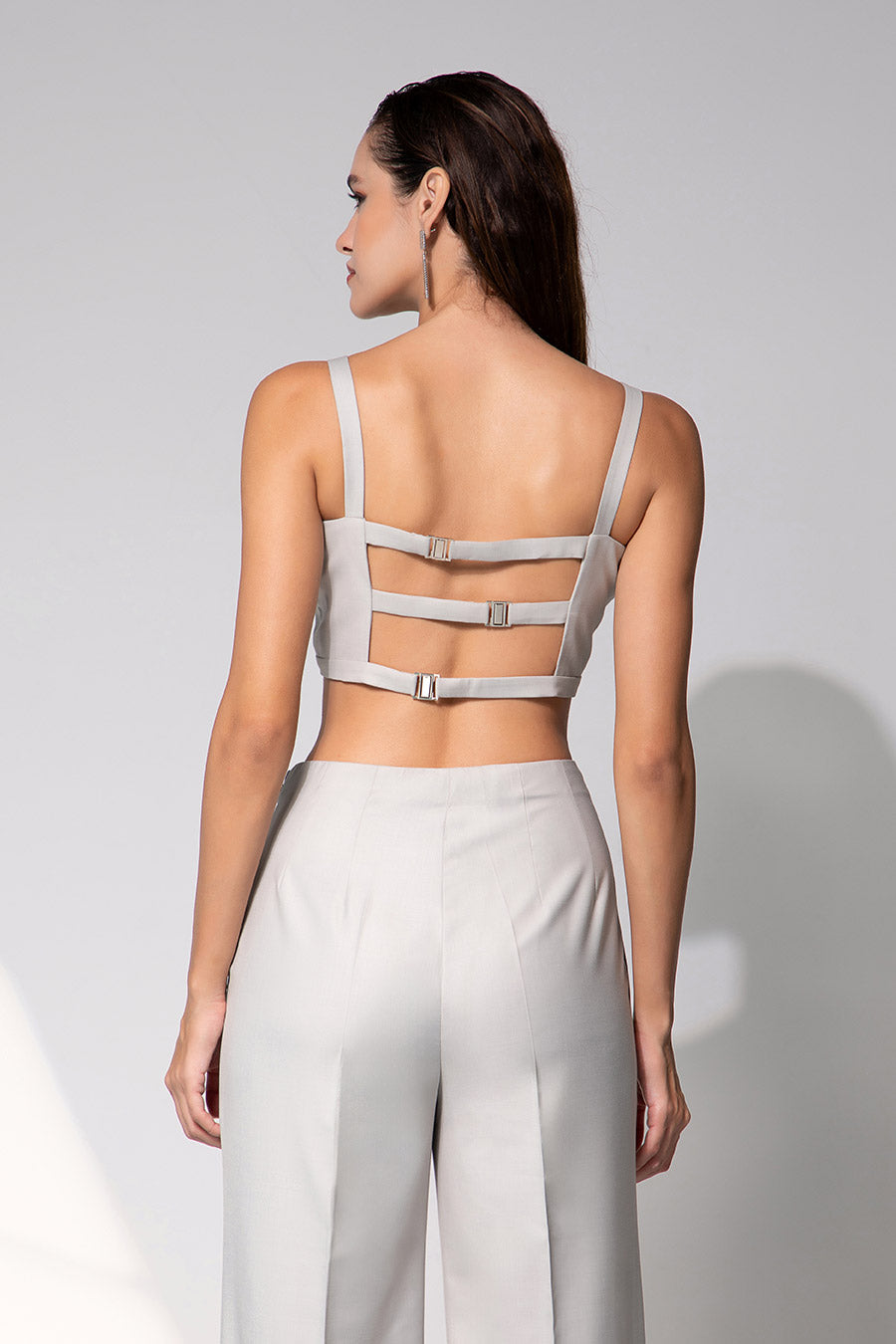 Josephine Grey Co-Ord Set With Blazer