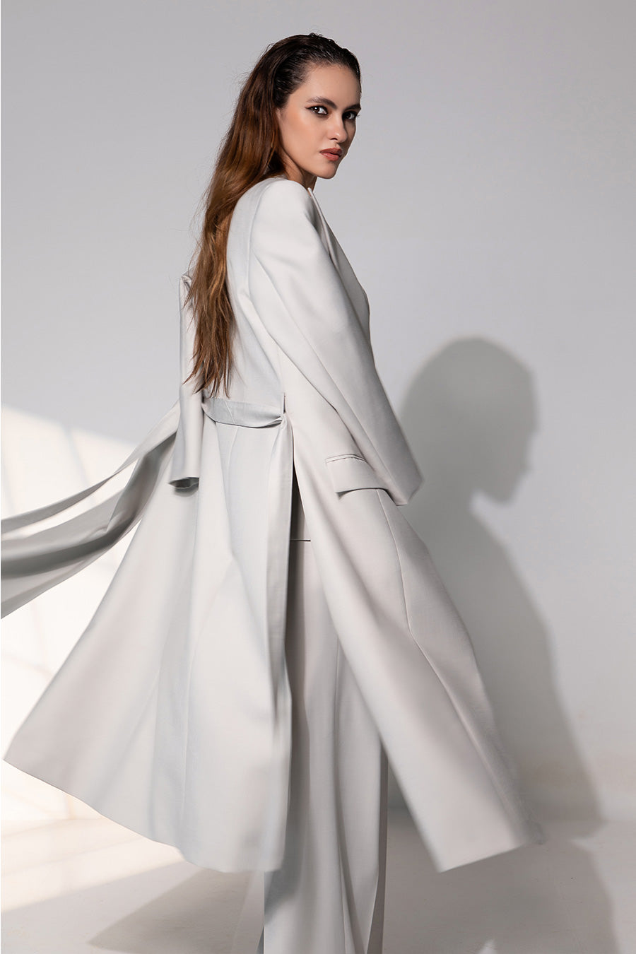 Estelle Grey Co-Ord Set With Blazer