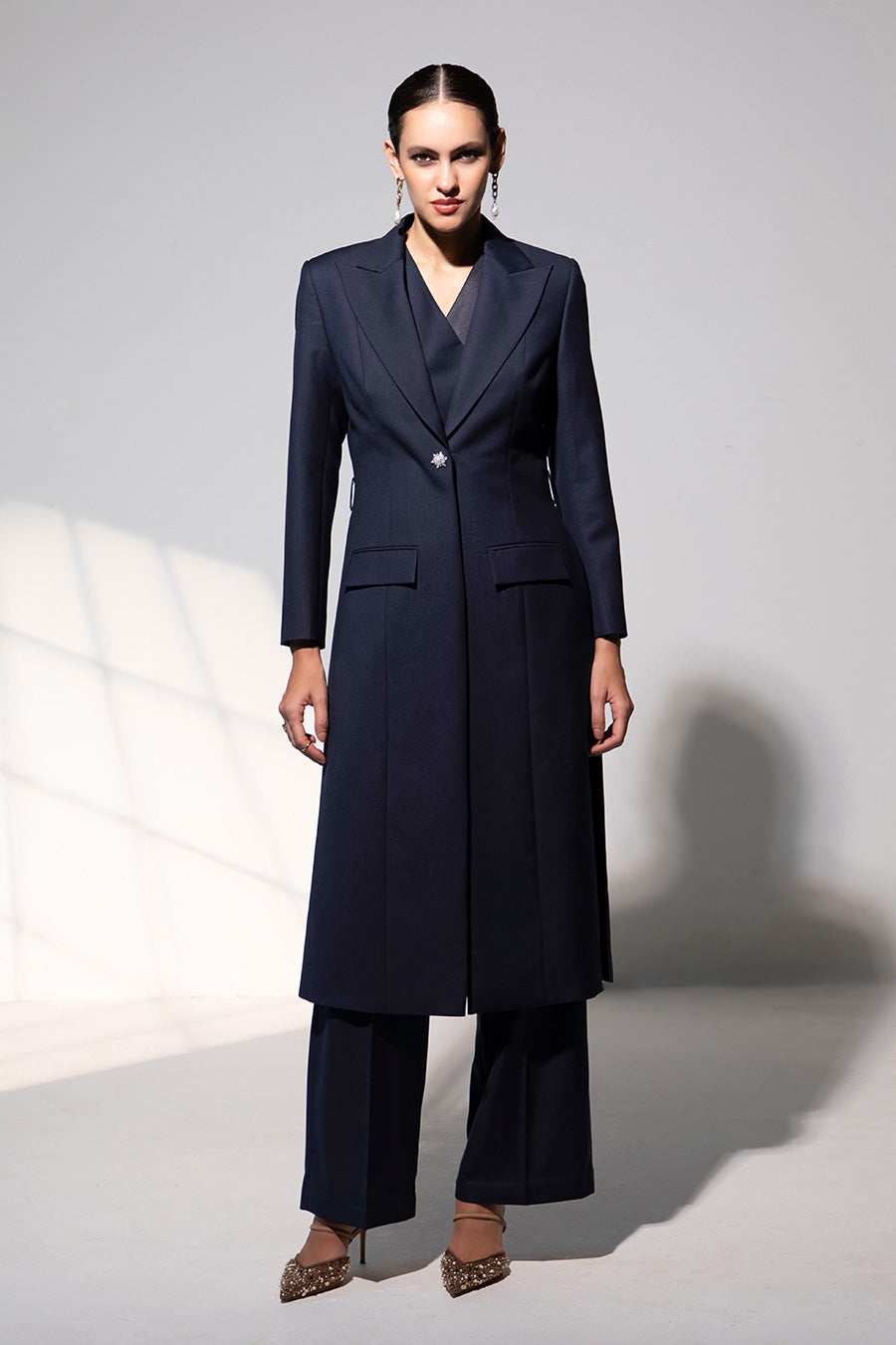 Augusta Midnight Blue 3-Piece Co-Ord Set