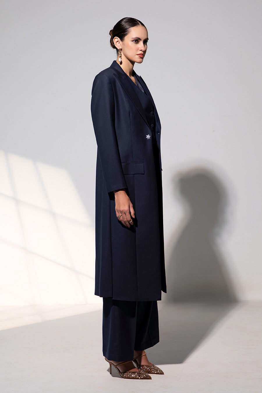 Augusta Midnight Blue 3-Piece Co-Ord Set