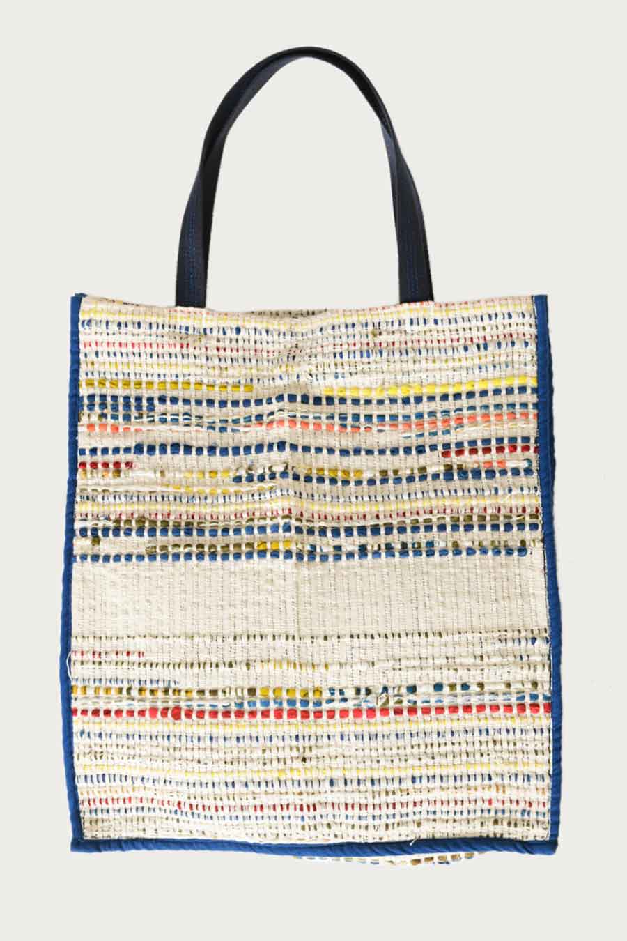 White Recycle Unisex Kora Fumiko Bag