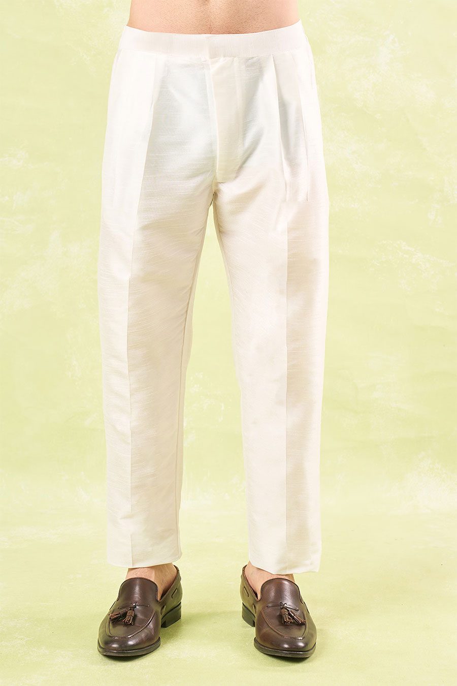 Lavender Embroidered Bundi Kurta Set