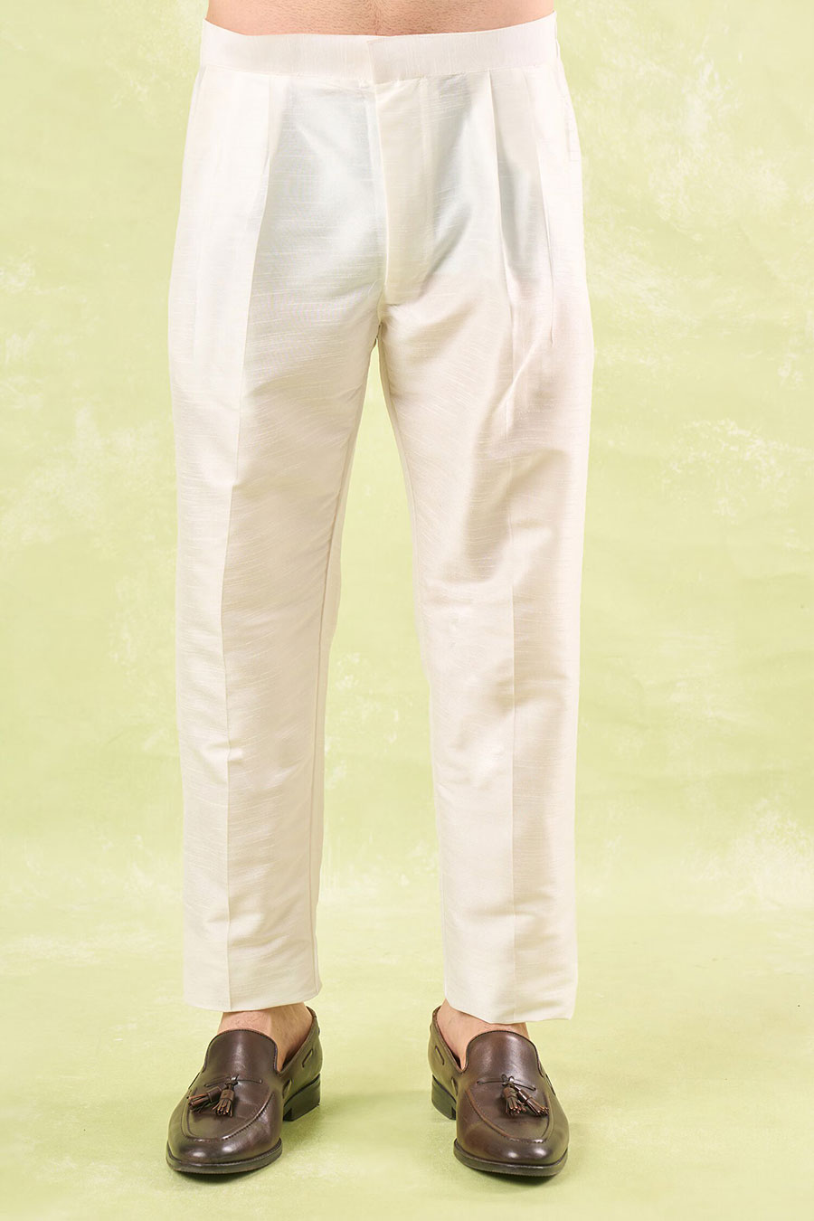 Navy Blue Running Stitch Bundi Kurta Set