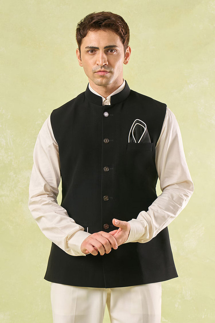 Black Pipen Bandi Jacket