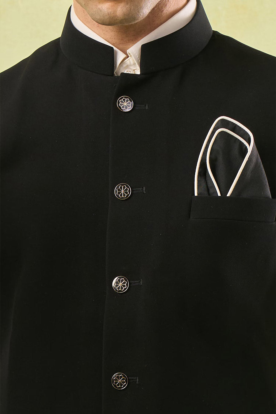 Black Pipen Bandi Jacket